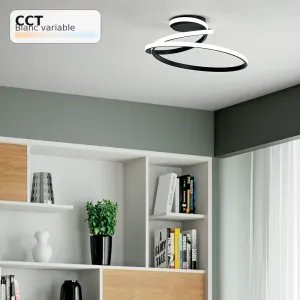 Plafonnier LED Coaster 40W Fan Europe - CCT - 3 Couleurs