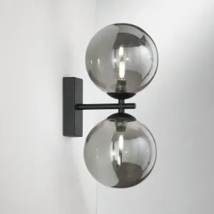 Applique Murale Design Honey 2 Lumières G9 | Noir ou Or