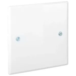 Couvercle carré boîte encastrement 86x86mm à vis