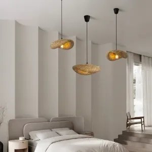 Suspension Bambou Naturel ADALINE - Nova Luce | Design Boho