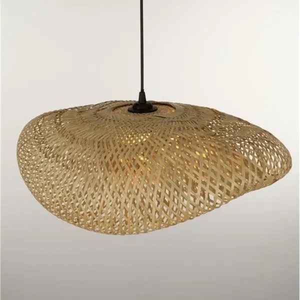 Suspension Bambou Naturel ADALINE - Nova Luce | Design Boho
