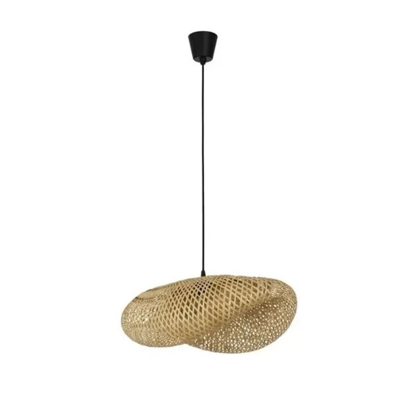 Suspension Bambou Naturel ADALINE - Nova Luce | Design Boho