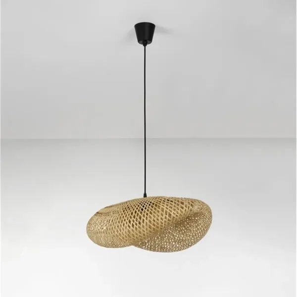 Suspension Bambou Naturel ADALINE - Nova Luce | Design Boho