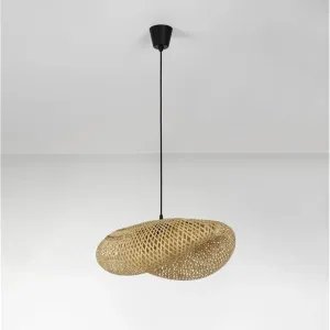 Suspension Bambou Naturel ADALINE - Nova Luce | Design Boho