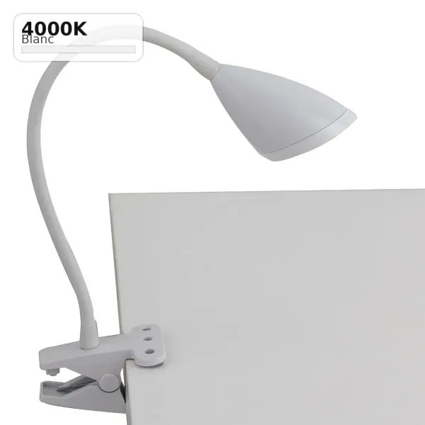 Lampe à Pince LED HEGEL 3.7W 4000K | Fan Europe Lighting