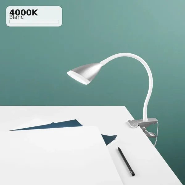 Lampe à Pince LED HEGEL 3.7W 4000K | Fan Europe Lighting