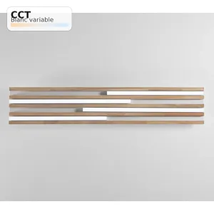 Plafoniera LED KUMA Bois 24W CCT (80x15cm) | Fan Europe Lighting