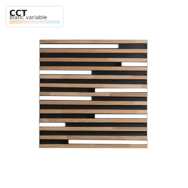 Plafoniera LED KUMA en Bois | Fan Europe Lighting | CCT & Design