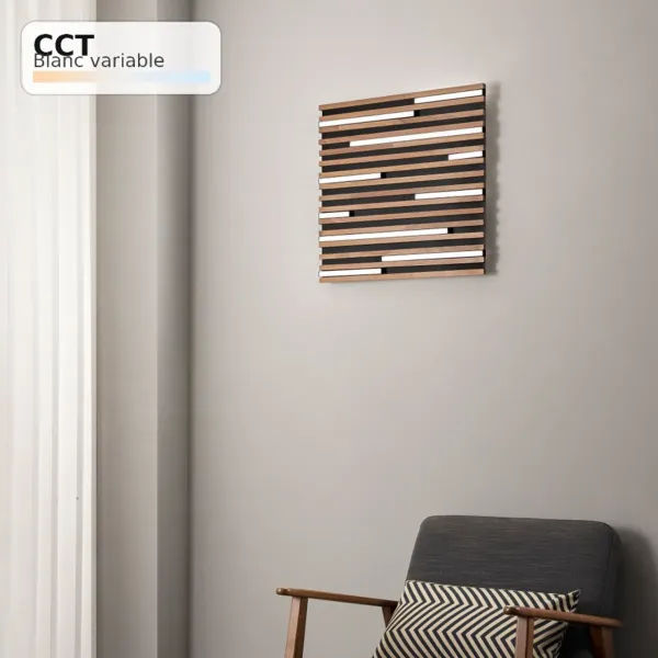 Plafoniera LED KUMA en Bois | Fan Europe Lighting | CCT & Design