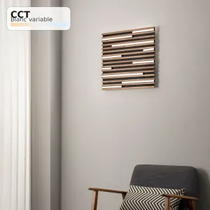 Plafoniera LED KUMA en Bois | Fan Europe Lighting | CCT & Design