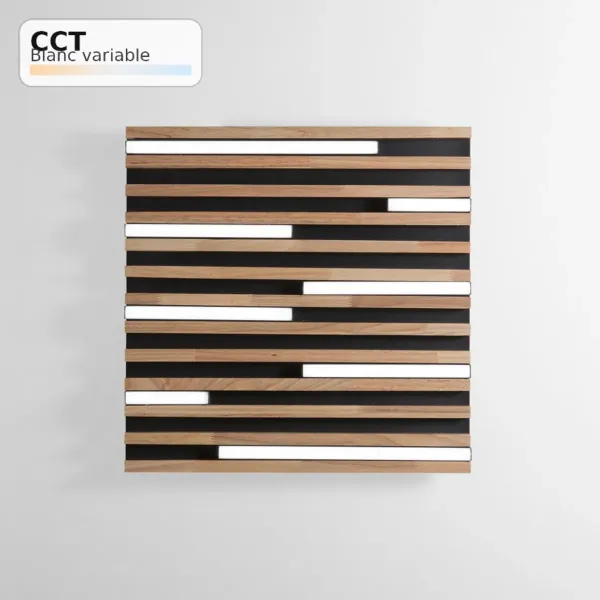 Plafoniera LED KUMA en Bois | Fan Europe Lighting | CCT & Design