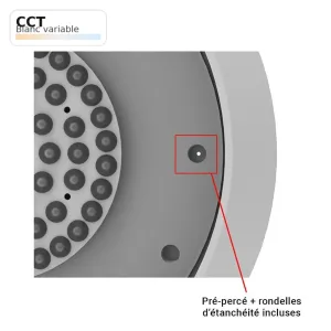 Hublot LED blanc Miidex 15W CCT IP65 2