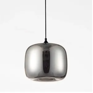 Suspension Design SAVAZ Nova Luce 9726483 | Verre Chromé Ø28cm