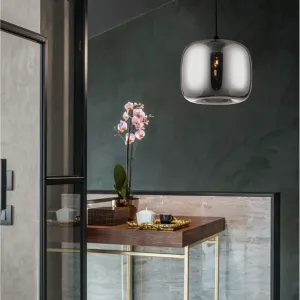 Suspension Design SAVAZ Nova Luce 9726483 | Verre Chromé Ø28cm