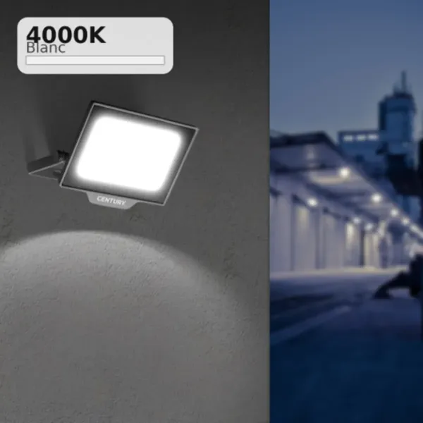 Projecteur LED SMILE Century Italia 20W 4000K | IP65 Noir