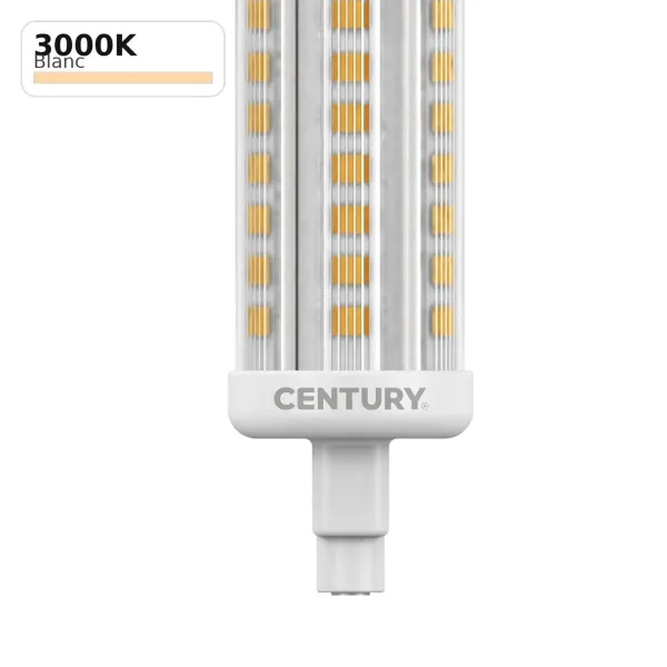 Ampoule LED R7s 118mm TRE D Century | 14W 3000K 1900Lm