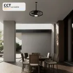 Ventilateur Plafond IP44 BRIZZY Nova Luce 9952396 | Extérieur & Salle de Bain