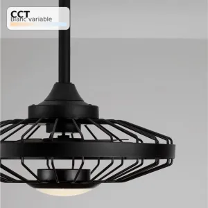 Ventilateur Plafond IP44 BRIZZY Nova Luce 9952396 | Extérieur & Salle de Bain