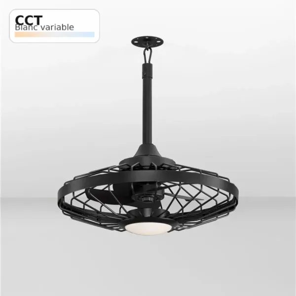 Ventilateur Plafond IP44 BRIZZY Nova Luce 9952396 | Extérieur & Salle de Bain
