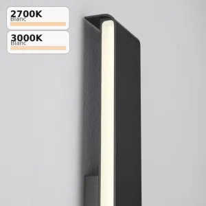 Applique Extérieure LED Linéaire RANGE | 60cm & 100cm | Noir ou Corten
