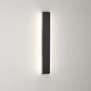 Applique Extérieure LED Linéaire RANGE | 60cm & 100cm | Noir ou Corten