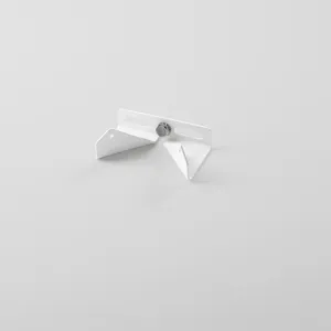 Support de fixation d’angle blanc / gris – Intec