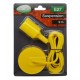 Suspension Douille Silicone E27 Jaune