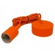 Suspension Douille Silicone E27 Orange