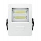 PROJECTEUR LED Plat Blanc 230 V 10 WATT IP65 3000°K