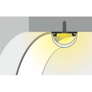 Profile LED Courbe ALU Anodisé 1000mm