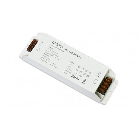 Alimentation LED 24V 75W - 1-10V PUSH DIMMER