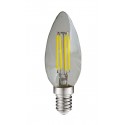 Ampoule LED DIM COB Filament Flamme E14 - Claire - 4W 2700°K Boite