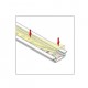 Profile LED Rainure ALU Brut 1000mm