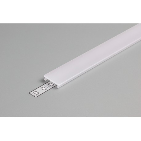 Diffuseur Clip 19.2mm - Blanc - 1000mm