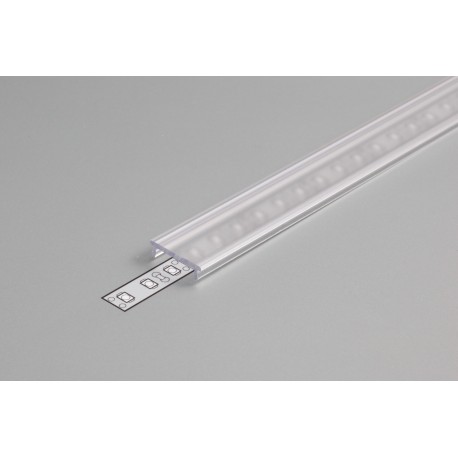 Diffuseur Clip 19.2mm - Transparent - 1000mm