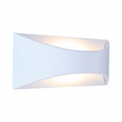 Applique murale LED 6W - Blanc - 3000°K - IP65