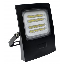 PROJECTEUR LED Plat Noir 230 V 50 WATT IP65 3000°K