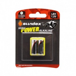 Piles Super Alcaline SUNDEX LR1 Pack de 2x1.5V Blister