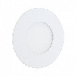 LED PLAFOND BLANC DIAM 85 ROND 3 Watt 6000°K