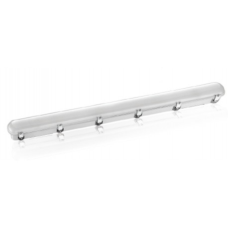 Boitier étanche LED INTEGREES 36W IP65 1220 x 100mm 4000°K