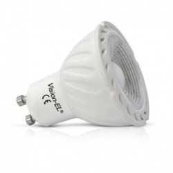 LED DIM COB 6W GU10 6000°K 80° Boite