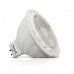 Ampoule LED DIM 6W GU5.3 - COB - 3000°k 80° Boite