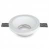 SUPPORT DE SPOT Invisible ROND BLANC 120mm