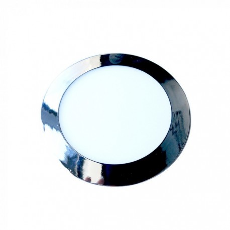 LED PLAFOND Chrome DIAM 170 ROND 12 Watt 4000°K