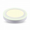 Plafonnier LED rond 240mm 22W 3000K